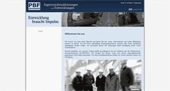 Desktop Screenshot of pbf-engineering.de